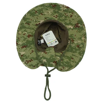 Camuflaj Fisherman ' s Bucket Hat Shield Bonnie Hat Pentru Jungla Activități de Vară Activitatea Pastorală Palarie de Soare Pentru Barbati