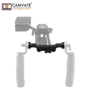 CAMVATE Camera Standard Universal 15mm Dual Tijă de Prindere Cu ARRI Rozeta M6 cu Filet Pentru aparat Foto DSLR Umăr Rig Sistem de Sprijin