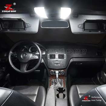 Canbus LED bec Lumina de interior Kit Pentru Mercedes-benz C E S M ML GL-class W203 W204 W210 W211 W212 W220 W221 W163 W164 X164 X166