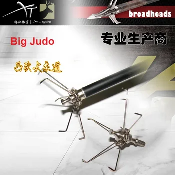 Cap bont Mare de Judo de Vânătoare de Păsări Capete de Săgeată 125gn din Oțel Inoxidabil Săgeată Mică de Judo Animal Joc de Tir cu Arcul