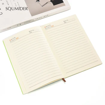 Capac Moale Notebook Moda Simplu Căptușite Jurnal Jurnal Planificator Notepad Simplu Gol A5 Jurnalul De Afaceri Carte Notepad