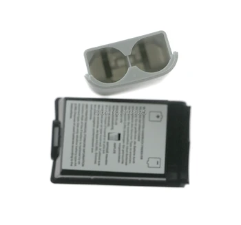 Capacul bateriei Caz Coajă Kit cu lable pentru Xbox360 Controller Wireless negru și alb, 100buc/lot