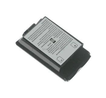 Capacul bateriei Caz Coajă Kit cu lable pentru Xbox360 Controller Wireless negru și alb, 100buc/lot