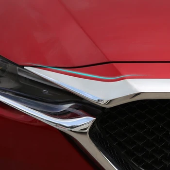 Capota masina benzi tapiterie auto grila bandă luminoasă coperta trim ABS PENTRU Mazda CX-5 2018 Auto-styling