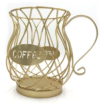 Capsula de cafea de Depozitare Coș Nordic Fier de Artă Scobite Cupa Creative Fructe Cafea Pod Organizator Suport pentru Acasă Cafe Hotel