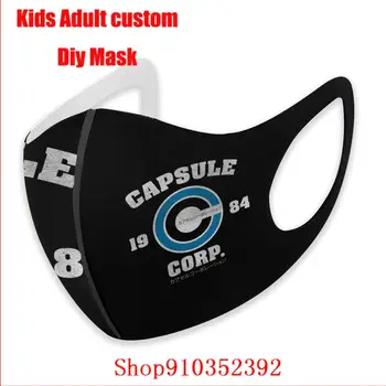 Capsule Corp Nu pentru anti-virus Bumbac Confrunta cu Gura Masca lavabile refolosibile masca adult DIY masca de protecție lavable