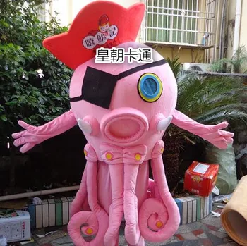 Caracatita Devilfish Octopoda Octopi Mascota, Costume de Desene animate Îmbrăcăminte Carnaval Caracter Costum Fantezie rochie de petrecere