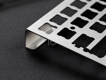 Carcasă din oțel inoxidabil pentru xd60 xd64 gh60 60% tastatură personalizate, panouri acrilice