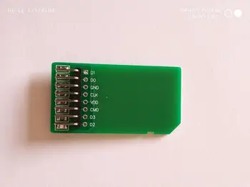 Card SD PCB portul