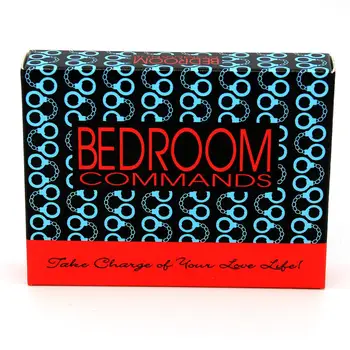 Carduri Dormitor Comenzi Tabla de Joc Adult de Sex Distracție Joc de cărți Dormitor Comenzi Iubitului Cadou englezesc Complet ping
