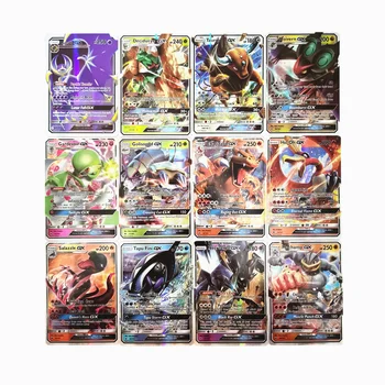 Carduri Pokemon V GX Tag EX de Vânzare cele mai Bune Copii de Luptă Versiunea în limba engleză Joc de Echipa Tag-ul Stralucitoare Carduri TOMY Carduri Pokemon