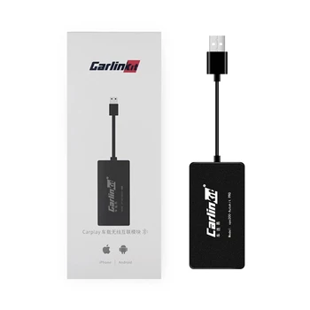 Carlinkit Wireless Apple CarPlay și Android Auto Carplay Smart Link USB Dongle pentru Android de Navigare Player Mirrorlink /IOS 13