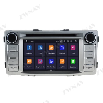 Carplay IPS DSP Android 10.0 Ecran Pentru Toyota Hilux Fortuner 2012 2013 Audio Auto Radio Stereo Multimedia Player Unitatea de Cap