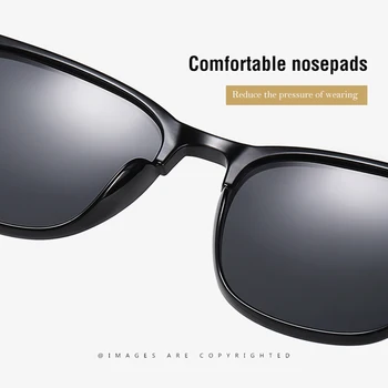 CARTELO Pescuit Ochelari de zonnebril heren Bărbați ochelari de Soare Polarizat Pătrat Cadru Metalic de sex Masculin Ochelari de Soare de Brand de Moda de Conducere