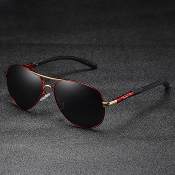 CARTELO polarizat ochelari de soare pentru femei și pentru bărbați, accesorii de pescuit, UV400, designer pătrat unisex ochelari de soare retro, aluminiu