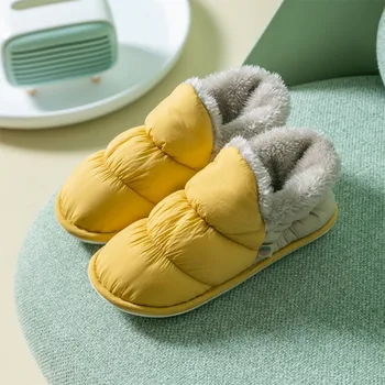 Casa Cald Papuci Pentru Femei Acasă Confortabil Moale de Iarna pentru Femei Pantofi Plat Interior Dormitor Doamnelor Papuci de Femei Încălțăminte Nouă