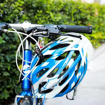 Casca Motocicleta Blocare Cablu Grele Combinație De Blocare Carabină Pentru Motocicleta Casca De Bicicleta