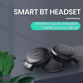 Cască Bluetooth Căști Sport binaurale Wireless Headset Bluetooth care Rulează Stereo cu Card Micro SD Mp3 Player de Muzică
