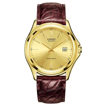 CASIO Top Brand de ceasuri de Lux Genuin 2017 Aur Cuarț Bărbați Încheietura Ceas Relogio Masculino masă Casio clasic MTP-1183Q-9A
