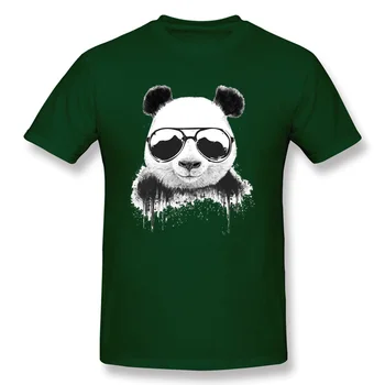 Casual din Bumbac Tricou Stai Panda Rece T-shirt Barbati T-Shirt Transport Gratuit Bumbac Heavy Metal de Înaltă Calitate Topuri Tricouri Amuzante