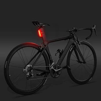 CATEYE Lumină Biciclete Biciclete de Siguranță lampa Spate rezistent la apa USB Reîncărcabilă Seatpost Spate Furculita Lumina Ciclism Accesorii Rapid X