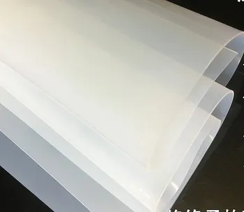 Cauciuc siliconic Foaie de 500x500mm Clar Translucid Placa Mat Rezistenta la Temperaturi Ridicate De Virgin Silikon Tampon de Cauciuc