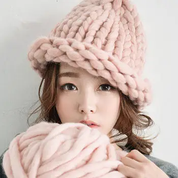 Cauzalitate Iarnă Pălării Tricotate Pentru Femei de Moda Ține de Cald Manuală Lână Tricotate apărători pentru urechi Moi Palarii adult Capace de Înaltă Calitate, de sex Feminin