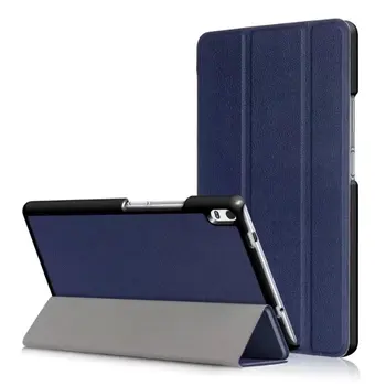 Caz pentru Lenovo Tab 4 de 10, Plus Pliere Suport Flip Cover din Piele PU Caz pentru Lenovo TAB4 10 Plus TB-X704F TB-X704N/L Tablet PC pen+