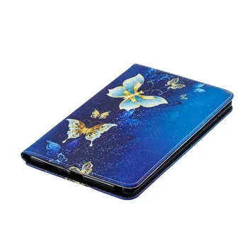 Caz Pentru Samsung Galaxy Tab 10.1 T510 T515 Caz din Piele Portofel Stand Desene animate Acoperire pentru Samsung Galaxy Tab a SM-T510 T515 2019