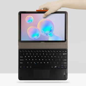 Caz Pentru Samsung Galaxy Tab S6 10.5 SM-T860 SM-T865 T866N tastatură Bluetooth Capac de Protecție din Piele PU Tab S6 10.5