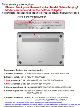 Cazul Laptop Pentru 2020 Nou MateBook D 14 MateBook D15 Huawei Honor MagicBook 14 15 / Cazuri Pentru MateBook 13 14 XPro 13.9 inchs