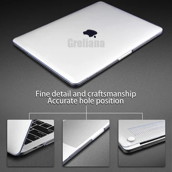 Cazul Laptop Pentru Noi 2020 Apple Macbook Air Pro Retina 11 12 13 15 16 inch Laptop Acoperire Pentru Mac book Atingeți Bara de IDENTITATE Aer Pro 13.3