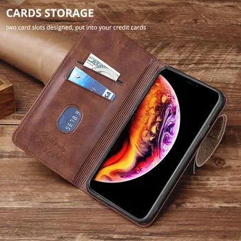 Cazul OPUS Realme 7 Pro Portofel de Lux Magnet ic Carte Stand Coque Flip Piele Telefon Fundas pentru Realme 7 Acoperi Deținătorii de Carduri