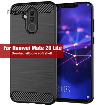 Cazul În Care Telefonul Pentru Huawei P20 Lite Caz Silicon Moale Fibra De Carbon Cover Pentru Huawei P30 Lite Pro P20 Pro Caz De Lux Coque Funda