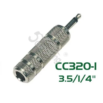 Cc320-1 3,5 mm adaptor, Mono, conectați-6,35 mm, Mono, soclu, Soundking