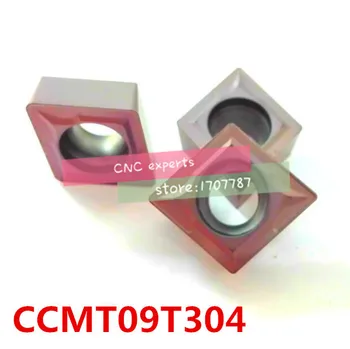 CCMT09T304 carbură CNC insertii,CNC strung tool,se aplică pentru oțel inoxidabil și oțel de prelucrare, introduce SCLCR/SCKCR instrumentul de cotitură