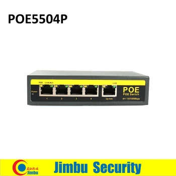 Cctv aparat de fotografiat 5-Port 10/100 Mbps Switch POE 100m distanta DC48V putere IEEE 802.3 af Putere Totala Consumption120 W