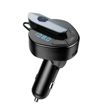 Cden transmițător FM auto cu mp3 player bluetooth wireless headset bluetooth car kit apel usb music player-c tip încărcător de mașină