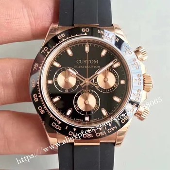 Ceas 39mm brand de lux automat mechanical ceas pentru Barbati ceasuri barbati de sticlă de safir, carcasa din otel inoxidabil 8