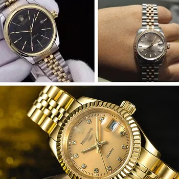 Ceas Brățară Pentru ceas Rolex DATEJUST ZI-DATA OYSTERPERTUAL DATA Bărbați Doamna Metal Solid Bandă de Oțel Accesorii Ceas Ceas Trupa Lanț