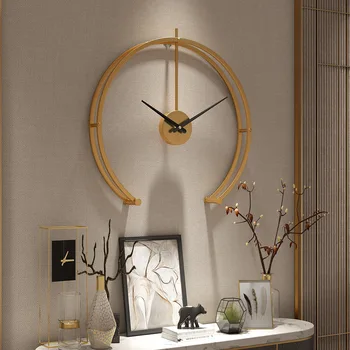 Ceas de Perete mare cu Design Modern Minimalist Acasă Ceas Camera de zi de Decorare Dormitor Tăcut Agățat Ceas reloj de pared 3D
