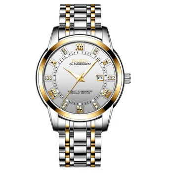 Ceasuri barbati de Afaceri de Brand de Lux Watch Mens Cuarț Oțel Inoxidabil Ceas de Moda Casual Data Saptamana ma Uit la Om Relogio Masculino