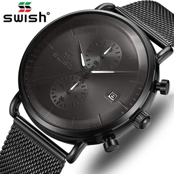 Ceasuri pentru Barbati rezistent la apă, Cronograf Ceasuri Sport Barbati Top Brand de Lux de Afaceri Cuarț Ceasuri Relogio Masculino 2020