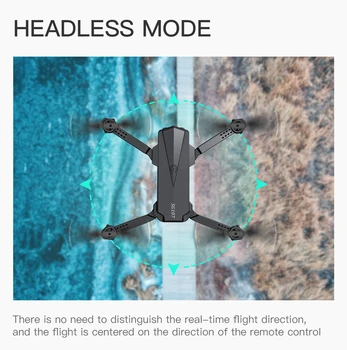 Cel mai bun Drona 4K cu Camera HD 1080P WIFI Camera Urmați-Mă Quadcopter FPV Inteligent Drone Lungă de Viață a Bateriei a Altitudinii RC