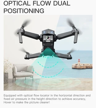 Cel mai bun Drona 4K cu Camera HD 1080P WIFI Camera Urmați-Mă Quadcopter FPV Inteligent Drone Lungă de Viață a Bateriei a Altitudinii RC