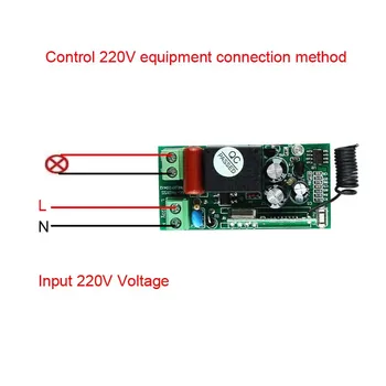 Cel mai bun Pret curent ALTERNATIV de 220 V 1CH fără Fir Control de la Distanță Comutator Sistem Receptor Transmițător 2 Butoane Impermeabil la Distanță 315mhz/433.92 mhz