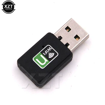Cel mai nou Mini USB2.0 Realtek 8192EUS Wifi 300Mbps Wireless Lan Adaptor de Rețea Internet 300m Adaptor Wireless USB 802.11 ngb Laptop
