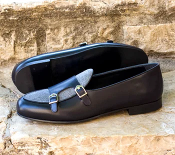 Cele mai noi Barbati Pantofi Rochie Calitativ Ridicat Slip-on Călugăr Curea Pantofi de sex Masculin Stil Britanic Clasic de Moda Casual Zapatos De Hombre AG007