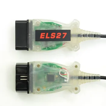 Cele mai noi ELS27 FORScan Lucreaza Pentru Ford/Mazfa/Lincoln/Mercury cablu de Diagnosticare ELS 27 Scanner Green PCB Cip FTDI+PIC24HJ128GP -cel Mai bun