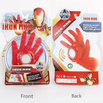 Cele Mai Noi Iron Man Jucarii Anime Avengers Ironman Mănușă Emițător De Sunet De Lumină Figurine Jucarii Creative Firulescu Cadouri